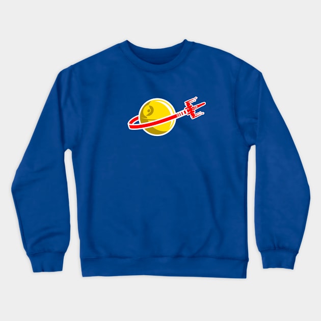 That’s no space logo! Crewneck Sweatshirt by GEEKsomniac